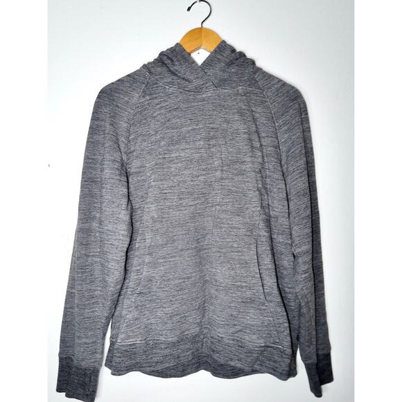 Lululemon Scuba Pullover Heathered Core Dark Grey Size 12 - Picture 5 of 8